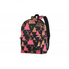 Рюкзак для ноутбука 2E 13" TeensPack Triangles, black (2E-BPT6114BK)