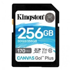 Карта памяти Kingston 256GB SDXC class 10 UHS-I U3 Canvas Go Plus (SDG3/256GB)