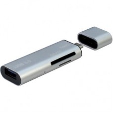 Считыватель флеш-карт Argus USB2.0, USB Type C/ USB 3.0 Type A Male/ Micro USB 2.0 (OTG) (V15-3.0)