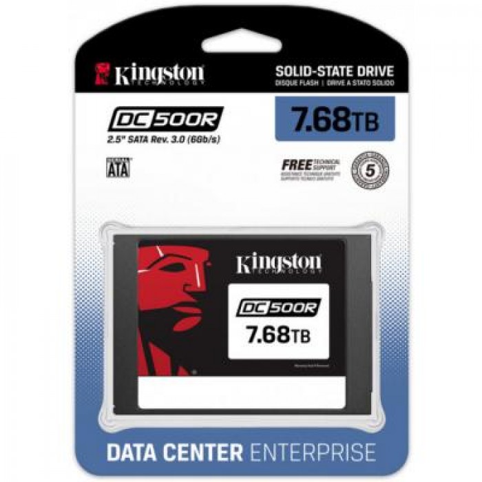 Накопитель SSD 2.5" 7.68TB Kingston (SEDC500R/7680G)