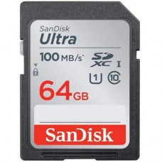 Карта памяти SanDisk 64GB SDXC class 10 UHS-I Ultra (SDSDUNR-064G-GN6IN)