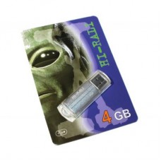 USB флеш накопитель Hi-Rali 4GB Corsair Series Silver USB 2.0 (HI-4GBCORSL)