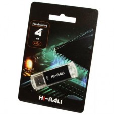 USB флеш накопитель Hi-Rali 4GB Rocket Series Black USB 2.0 (HI-4GBVCBK)
