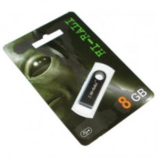 USB флеш накопитель Hi-Rali 8GB Shuttle Series Black USB 2.0 (HI-8GBSHBK)