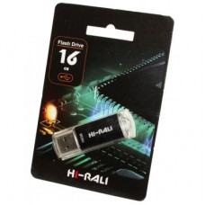 USB флеш накопитель Hi-Rali 16GB Rocket Series Black USB 2.0 (HI-16GBVCBK)