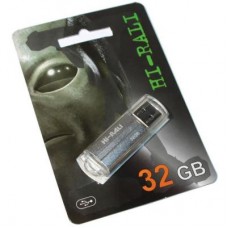 USB флеш накопитель Hi-Rali 32GB Corsair Series Silver USB 2.0 (HI-32GBCORSL)
