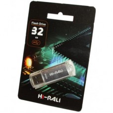 USB флеш накопитель Hi-Rali 32GB Rocket Series Silver USB 2.0 (HI-32GBVCSL)