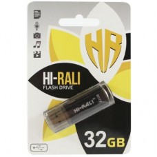 USB флеш накопитель Hi-Rali 32GB Stark Series Black USB 2.0 (HI-32GBSTBK)