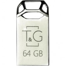 USB флеш накопитель T&G 64GB 110 Metal Series Silver USB 2.0 (TG110-64G)