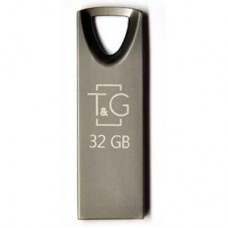 USB флеш накопитель T&G 32GB 117 Metal Series Black USB 2.0 (TG117BK-32G)