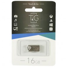 USB флеш накопитель T&G 16GB 109 Metal Series Silver USB 2.0 (TG109-16G)