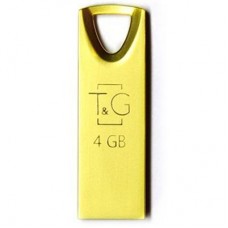 USB флеш накопитель T&G 4GB 117 Metal Series Gold USB 2.0 (TG117GD-4G)
