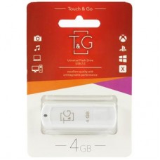 USB флеш накопитель T&G 4GB 011 Classic Series White USB 2.0 (TG011-4GBWH)