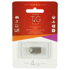 USB флеш накопитель T&G 4GB 109 Metal Series Silver USB 2.0 (TG109-4G)