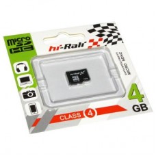 Карта памяти Hi-Rali 4GB microSDHC class 4 (HI-4GBSDCL4-00)