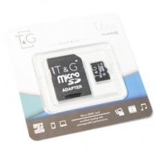 Карта памяти T&G 16GB microSDHC class 10 UHS-I (TG-16GBSD10U1-01)
