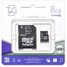 Карта памяти T&G 8GB microSDHC class 10 UHS-I (TG-8GBSD10U1-01)