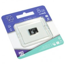 Карта памяти T&G 8GB microSDHC class 4 (TG-8GBSDCL4-00)
