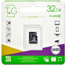 Карта памяти T&G 32GB microSDHC class 10 UHS-I U3 (TG-32GBSD10U3-00)