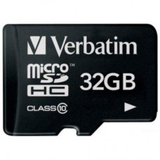 Карта памяти Verbatim 32GB microSDHC Class 10 (44083)