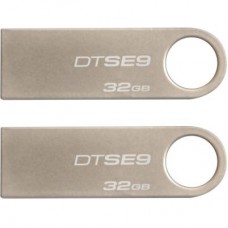 USB флеш накопитель Kingston 2x32GB DataTraveler SE9 USB 2.0 (DTSE9H/32GB-2P)
