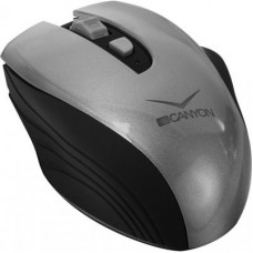 Мышка Canyon CNS-CMSW7G Wireless Black-Silver (CNS-CMSW7G)