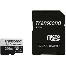 Карта памяти Transcend 256GB microSD class 10 UHS-I U3 A2 (TS256GUSD330S)