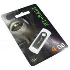USB флеш накопитель Hi-Rali 4GB Shuttle Series Black USB 2.0 (HI-4GBSHBK)