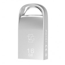 USB флеш накопитель T&G 16GB 107 Metal Series Silver USB 2.0 (TG107-16G)