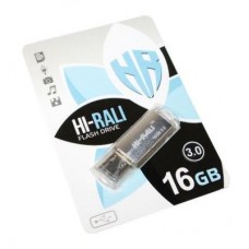 USB флеш накопитель Hi-Rali 16GB Rocket Series Silver USB 3.0 (HI-16GB3VCSL)