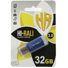 USB флеш накопитель Hi-Rali 32GB Rocket Series Blue USB 3.0 (HI-32GB3VCBL)