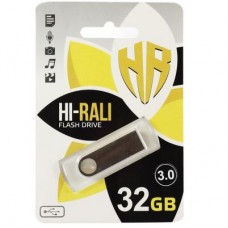 USB флеш накопитель Hi-Rali 32GB Shuttle Series Silver USB 3.0 (HI-32GB3SHSL)