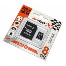 Карта памяти Hi-Rali 8GB microSD class10 (HI-8GBSDCL10-01)