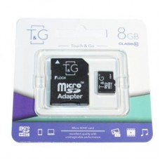 Карта памяти T&G 8GB microSD class10 (TG-8GBSDCL10-01)