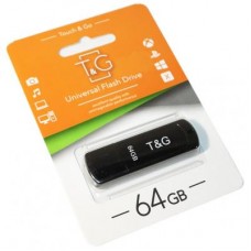 USB флеш накопитель T&G 64GB 011 Classic Series Black USB 2.0 (TG011-64GBBK)