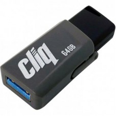 USB флеш накопитель Patriot 64GB ST-Lifestyle Cliq Grey USB 3.1 (PSF64GCL3USB)