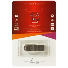 USB флеш накопитель T&G 4GB 100 Metal Series Silver USB 2.0 (TG100-4G)