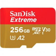 Карта памяти SanDisk 256GB microSD class 10 UHS-I U3 V30 A2 Extreme Mobile Gaming (SDSQXA1-256G-GN6GN)