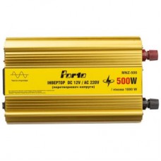 Автомобильный инвертор 12V/220V 500W, чистая синусоида Porto (MNZ-500)