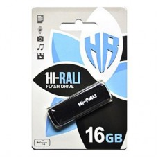 USB флеш накопитель Hi-Rali 16GB Taga Series Black USB 2.0 (HI-16GBTAGBK)