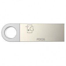 USB флеш накопитель T&G 64GB 026 Metal Series Silver USB 2.0 (TG026-64G)