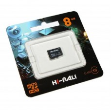 Карта памяти Hi-Rali 8GB microSDHC class 10 UHS-I (HI-8GBSD10U1-00)