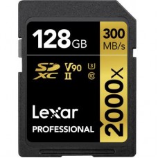 Карта памяти Lexar 128GB SDXC class 10 UHS-II 2000x Professional (LSD2000128G-BNNNG)