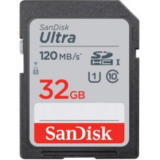 Карта памяти SanDisk 32GB SDHC class 10 Ultra (SDSDUN4-032G-GN6IN)