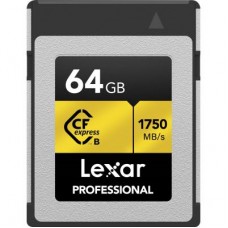 Карта памяти Lexar 64GB CFexpress Type-B Professional (LCFX10-64GCRB)