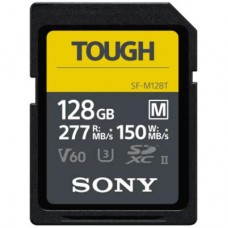 Карта памяти Sony 128GB SDXC class10 UHS-II U3 V60 Tough (SFM128T.SYM)