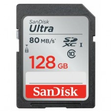 Карта памяти SanDisk 128GB SDXC class 10 UHS-I Ultra (SDSDUN4-128G-GN6IN)