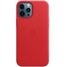 Чехол для моб. телефона Apple iPhone 12 Pro Max Leather Case with MagSafe - (PRODUCT)RED (MHKJ3ZE/A)