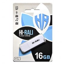 USB флеш накопитель Hi-Rali 16GB Taga Series White USB 2.0 (HI-16GBTAGWH)
