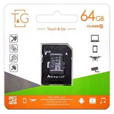 Карта памяти T&G 64GB microSDXC class 10 (TG-64GBCL10-00)